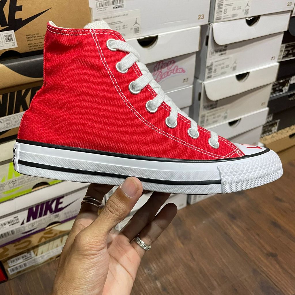 Sneakers Ctas Hi Love Fearlessly - Red