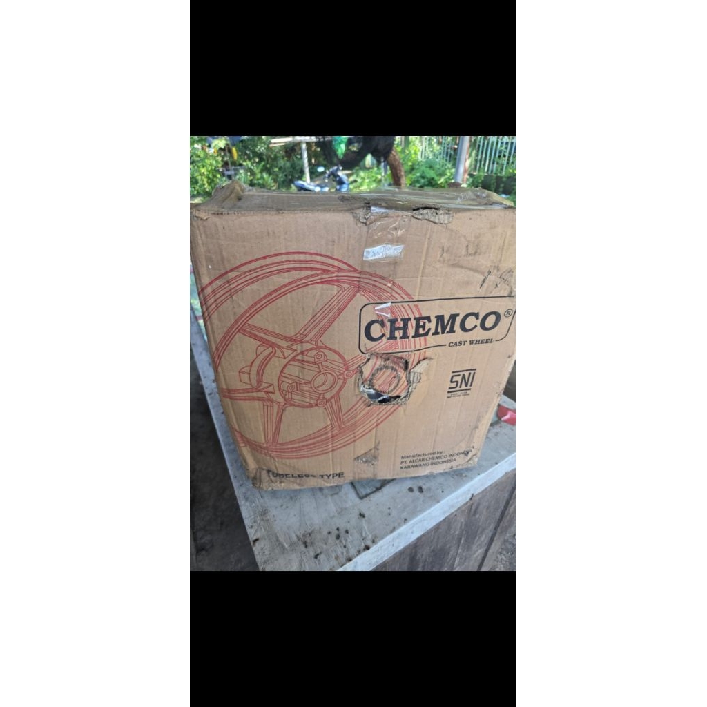 velg chemco r25/mt25 barang baru lama digudang
