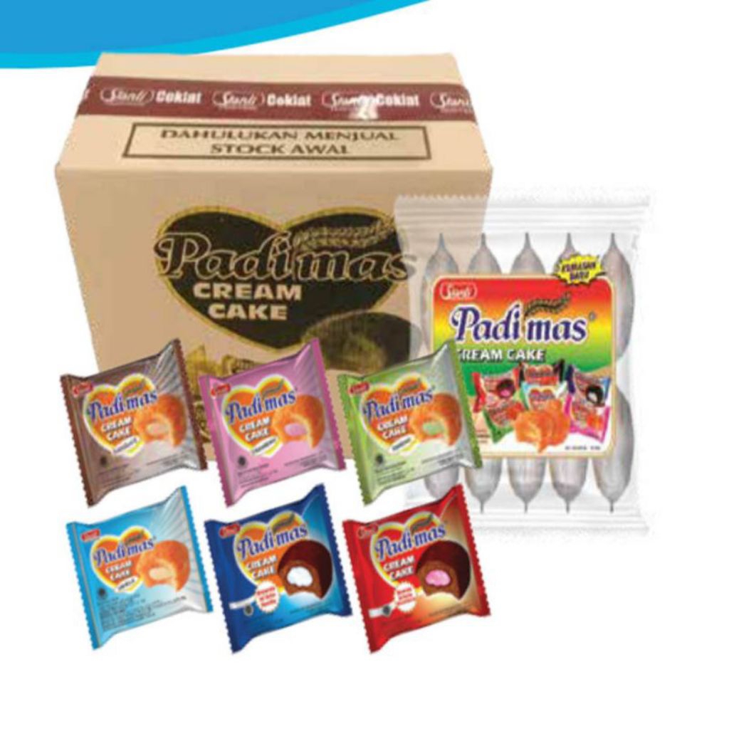 

Padimas Cream Cake Mini Isi 10 Pcs Per Pack