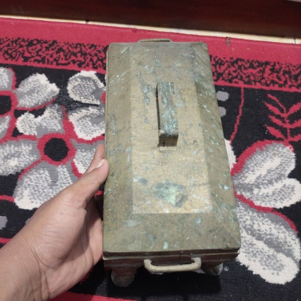 cetakan jadul pukis bahan Kuningan berat antik