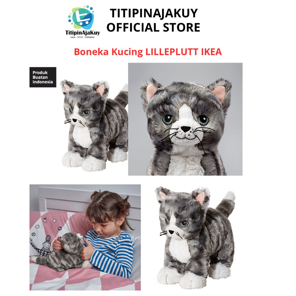 Boneka Kucing LILLEPLUTT