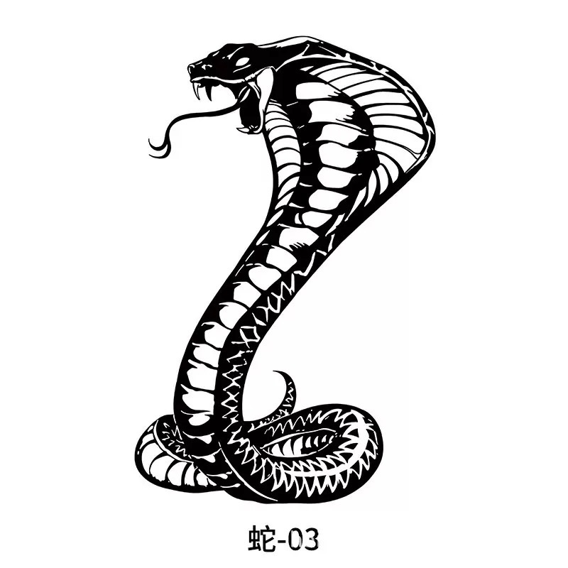 Stiker Tato Besar. Stiker Tinta Buah. Tahan Air. Tato Temporer.Tujuh hari