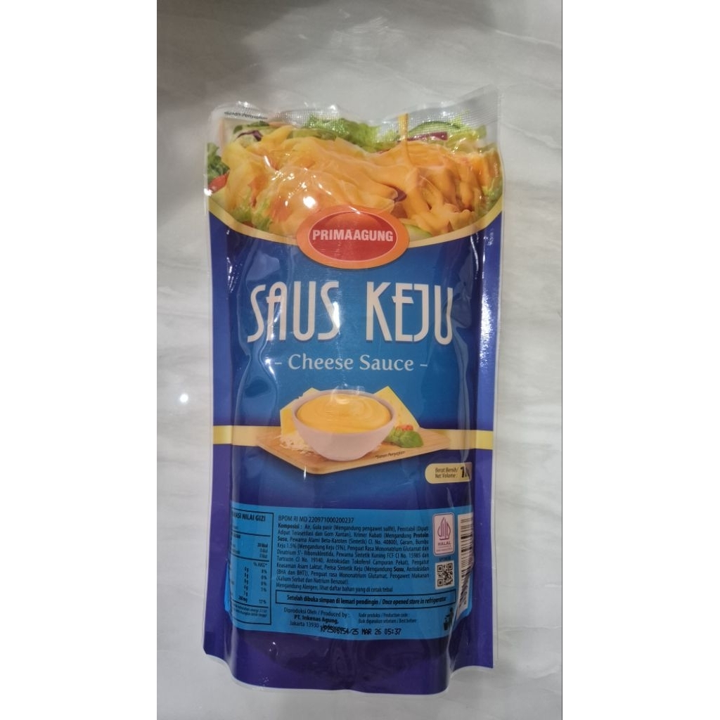 

SAUS KEJU PRIMA AGUNG 1 KG