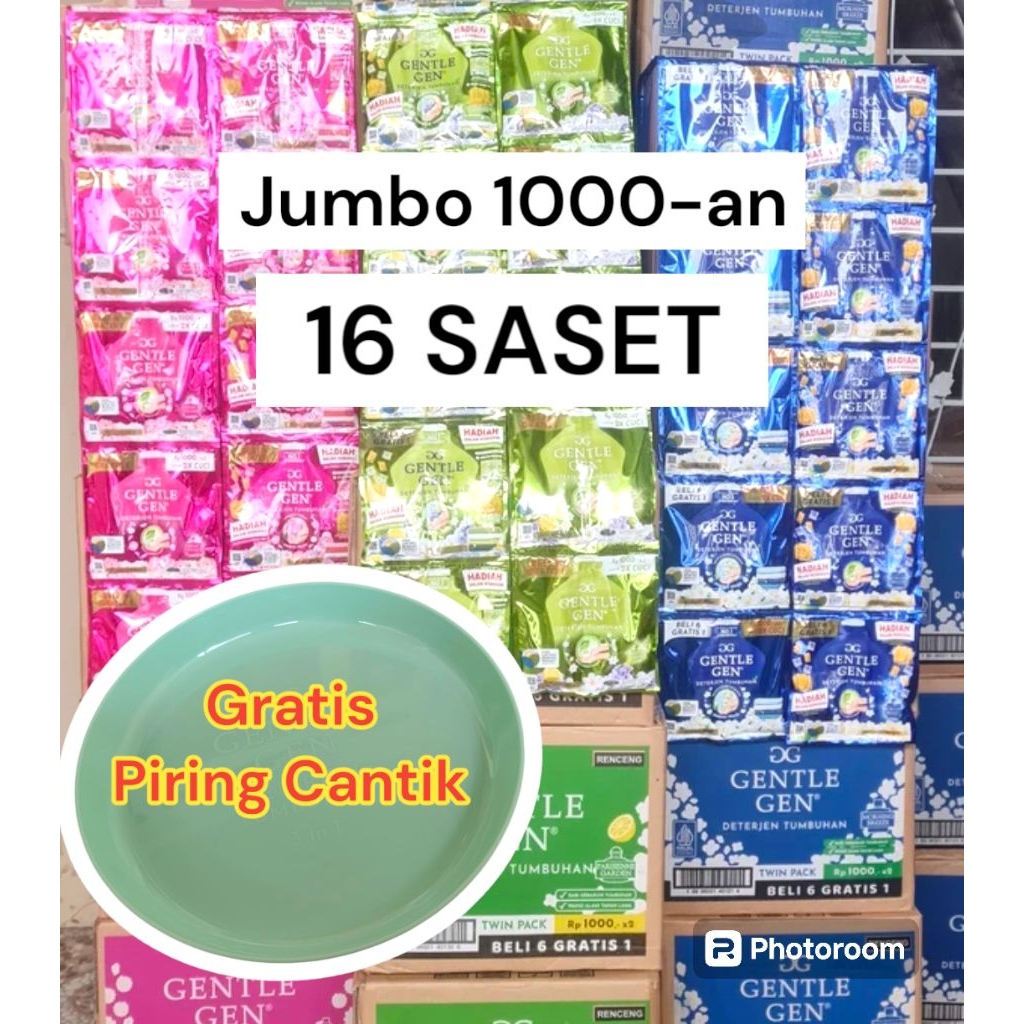 GG Gentle Gen 16 saset kemasan jumbo 1000