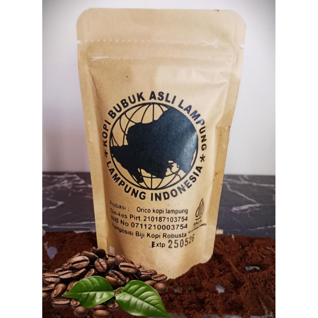 

kopi bubuk pinang lampung 200g