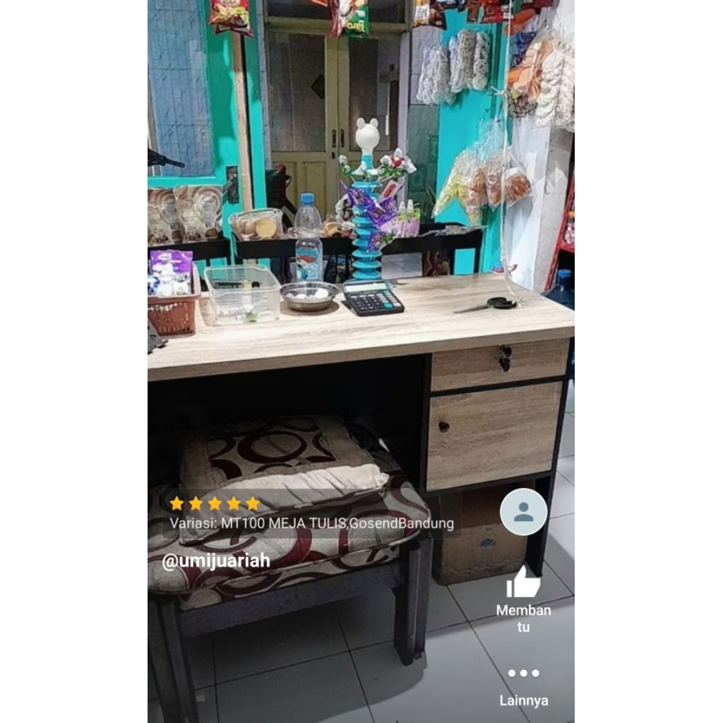 MEJA KANTOR MURAH BERKUALITAS / MEJA TULIS / MEJA ANAK KOS / MEJA KERJA