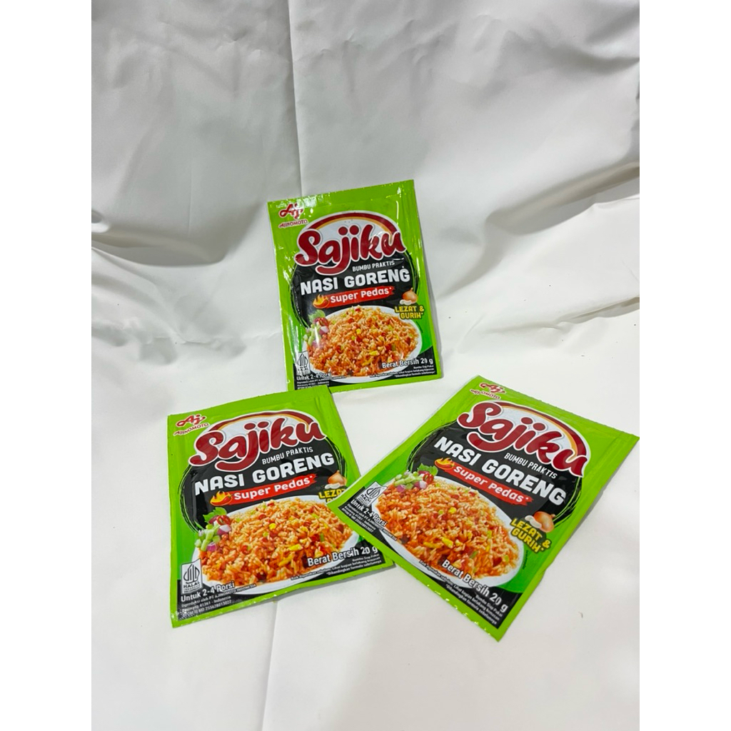 

Sajiku Nasi Goreng Super Pedas 20g