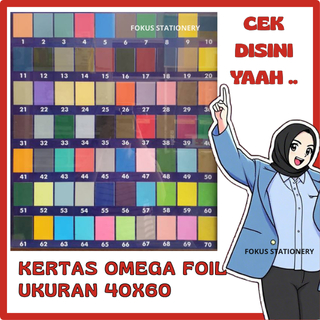 

Kertas Omega Foil / Spotlight Omega / Kertas Omega Foil 40x60 / Kertas Omega 40x60