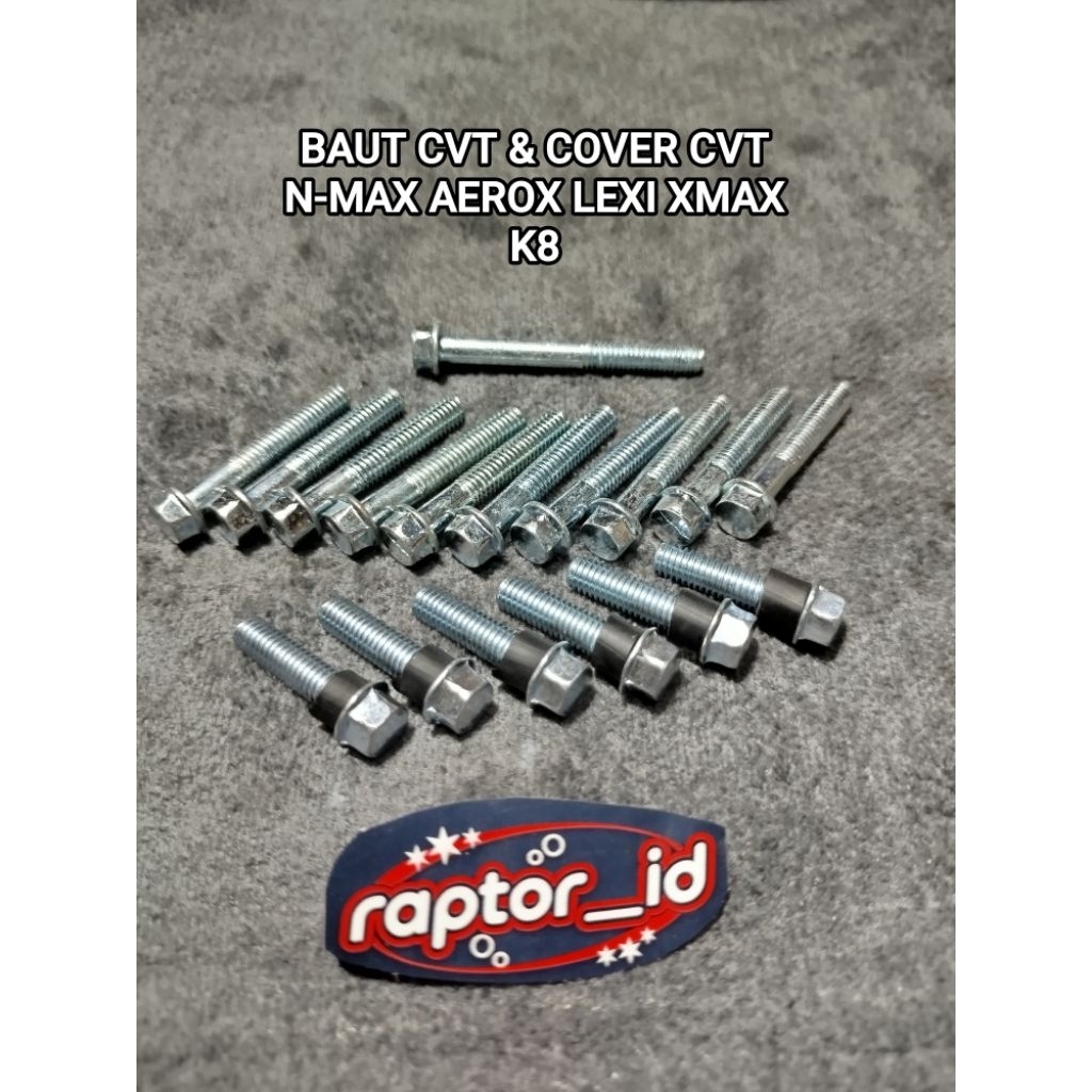 BAUT CVT DAN COVER CVT NMAX XMAX AEROX LEXI KUNCI T8