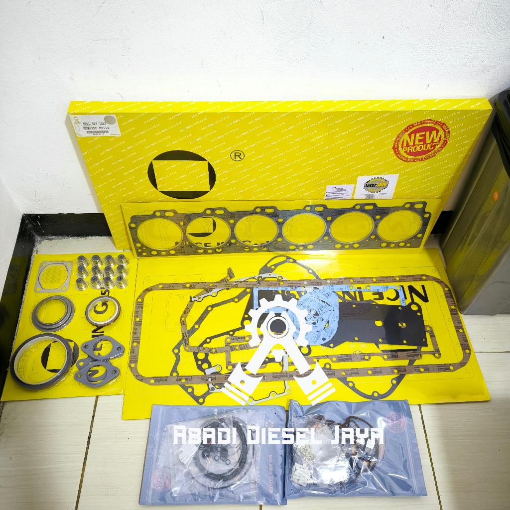 Gasket Kit Overhoul PC300-7 PC300-8 KOMATSU Packing Fullset 6D114