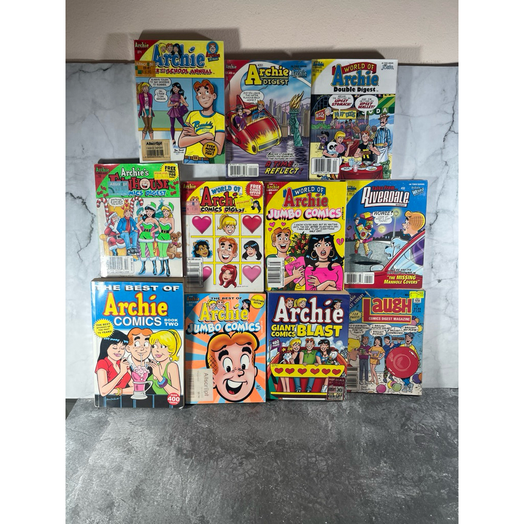 Buku / Komik The Best Of Archie Comics, Giant Comics Blast, Comics Digest