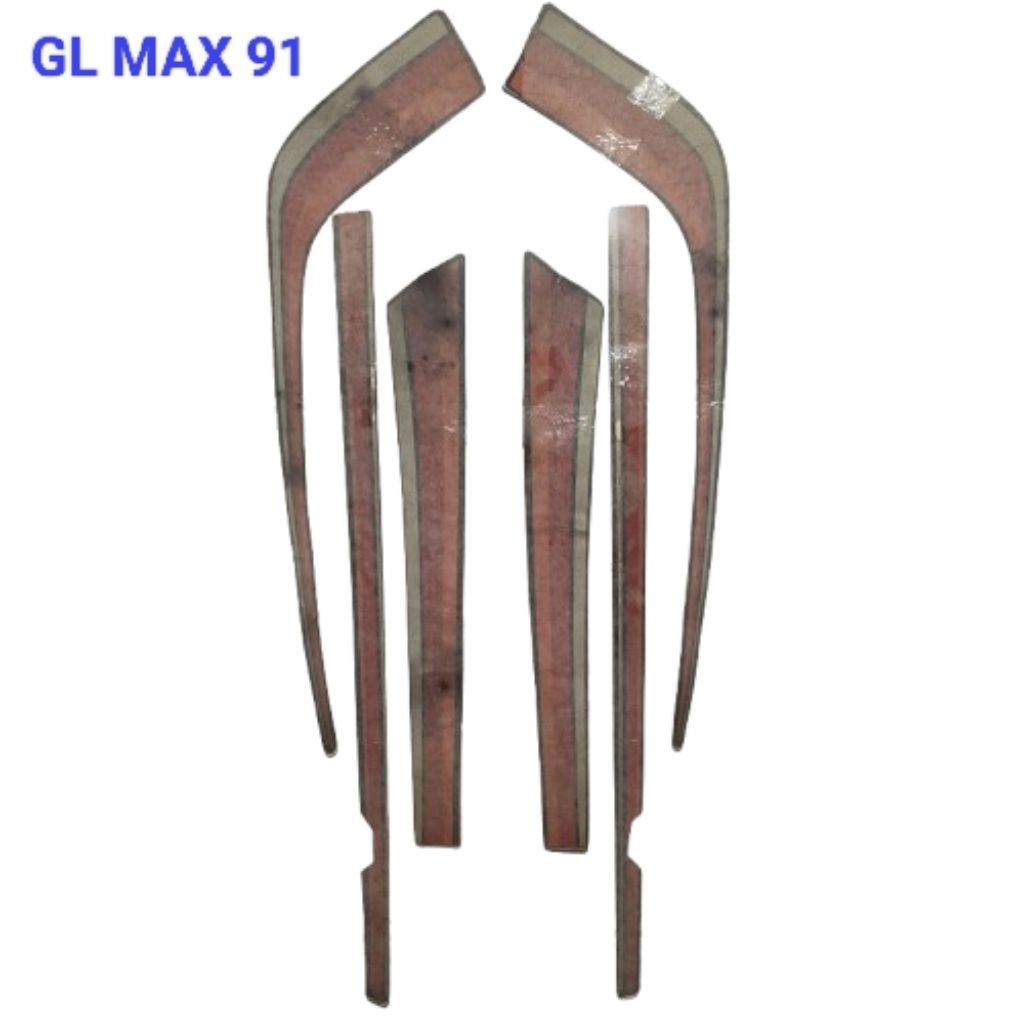 NOS KWALITAS ORIGINAL STRIPING STIKER STICKER GL MAX 91
