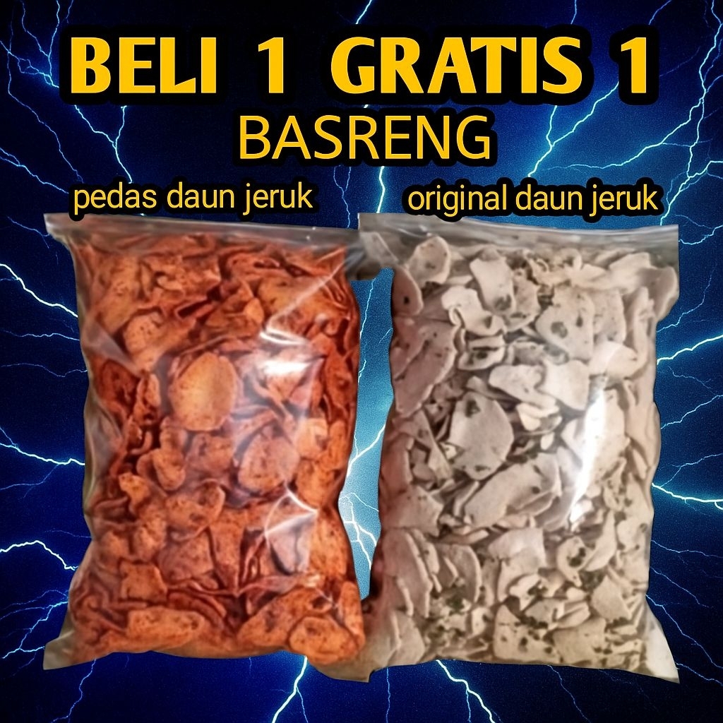 

Basreng Pedas Daun Jeruk & Original Basreng Coin – Cemilan Renyah Bikin Nagih