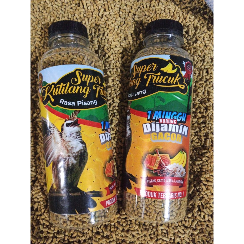 Voer burung kutilang dan trucuk gacor botol