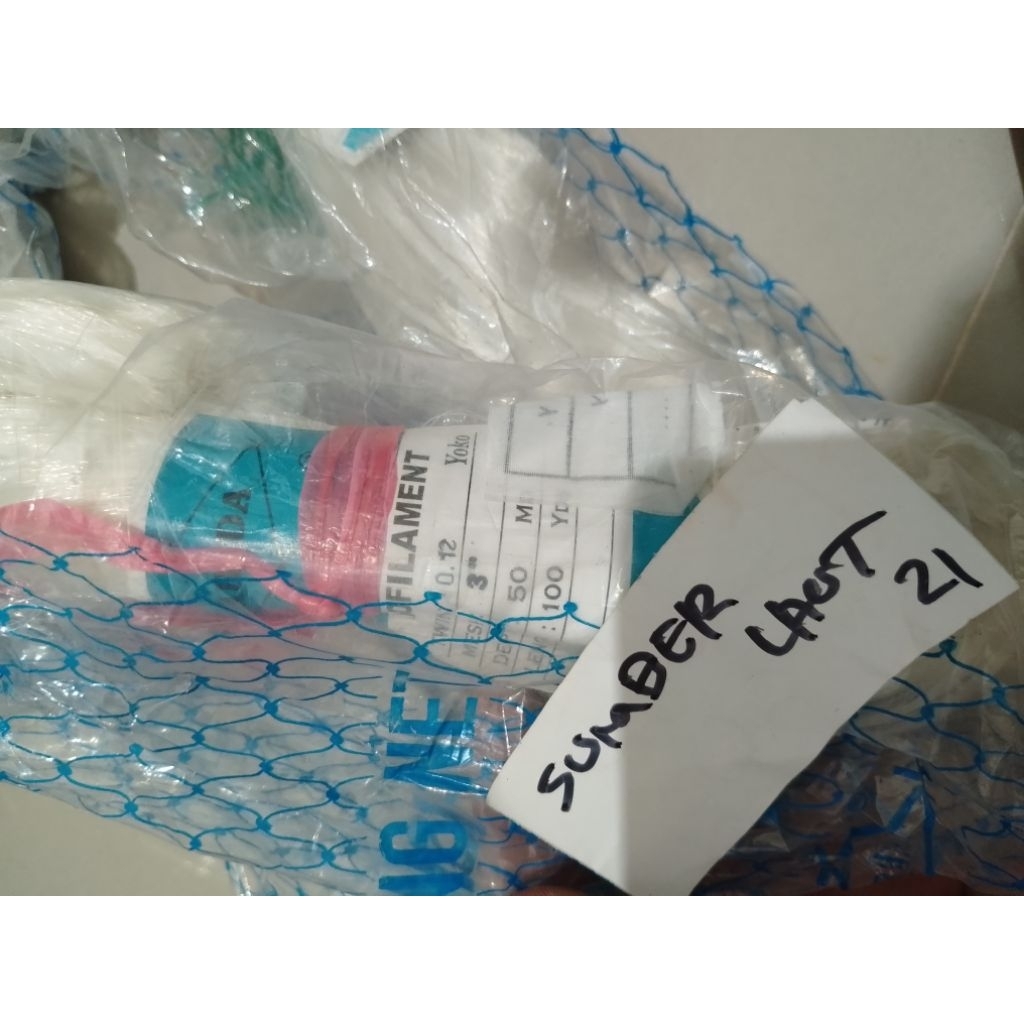 JARING IKAN ARIDA 3 INCH 0.12 50/100 YOKO / MATA BERDIRI