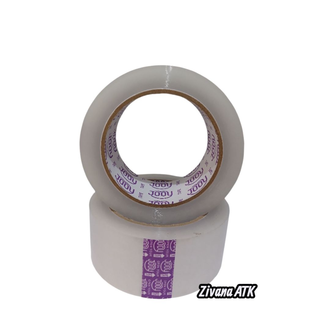 

Lakban OPP Tape | Lakban JOOY TAPE | Isolasi Bening 45mm X 100 yard