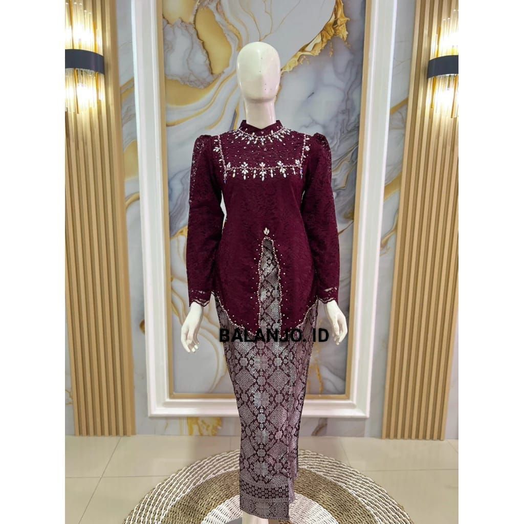 TUNIK ANA /Kebaya lamaran/kebaya wisudah/kebaya murce/kebaya cantik