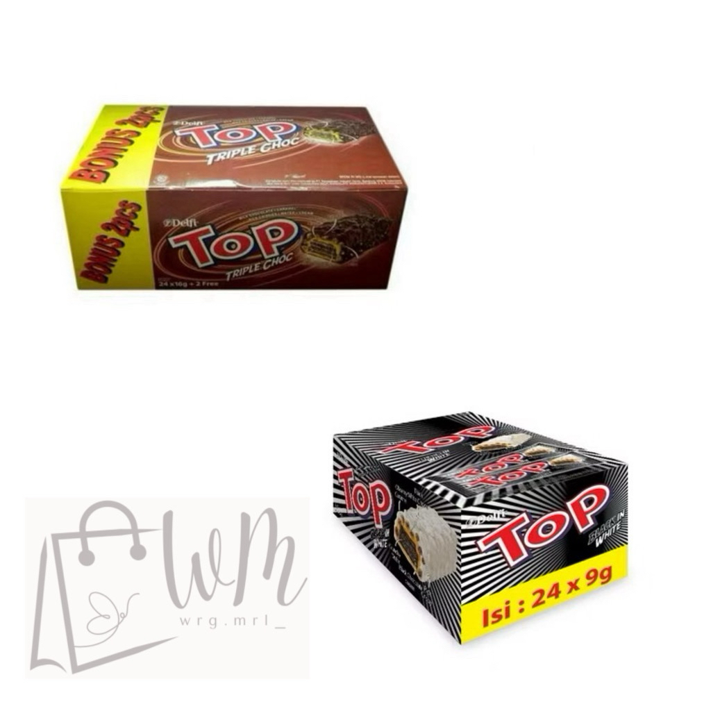 

Delfi Wafer Top || 1 Box (isi 24 pcs)