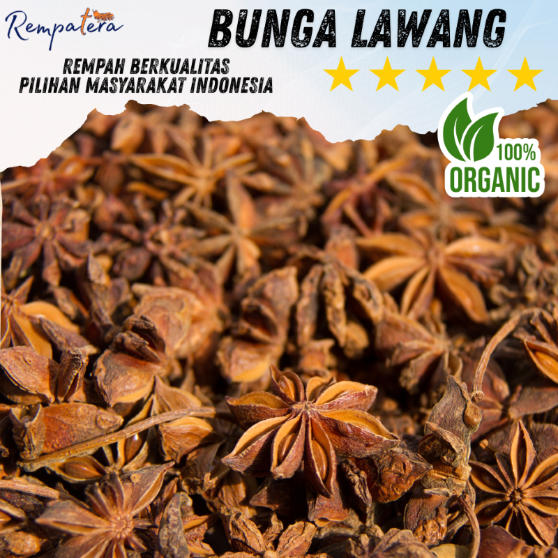 

REMPATERA - Pekak Bunga Lawang Bumbu Masak - Herbal - Kualitas Bagus