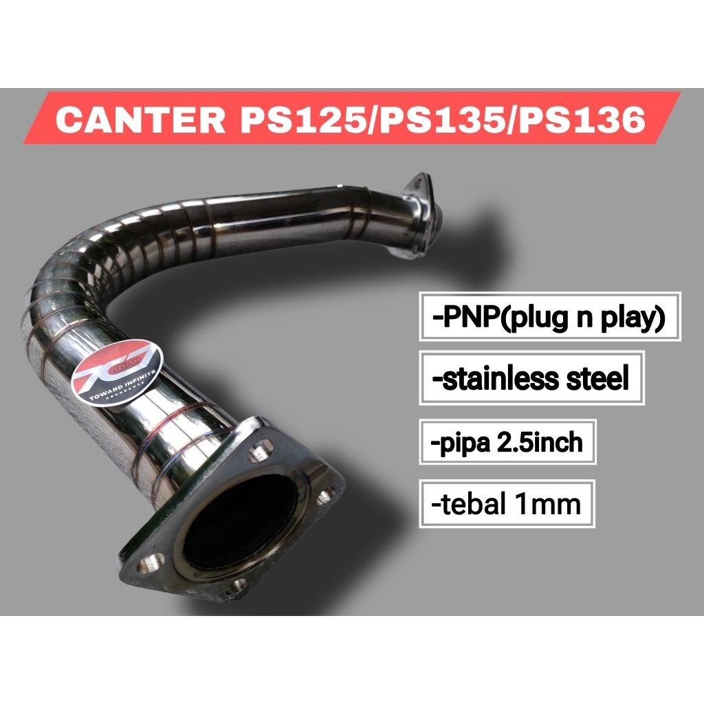 pnp leheran knalpot truk canter leher angsa