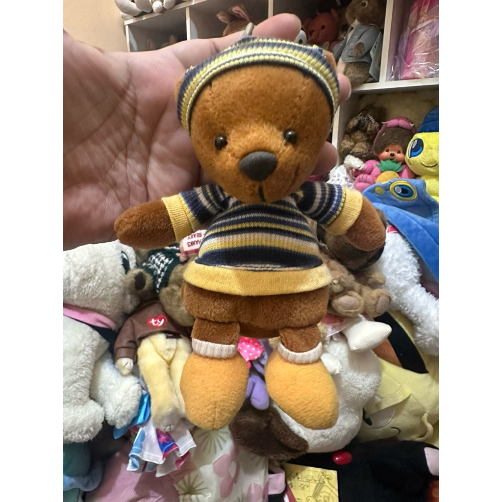 Gantungan Kunci Beruang Naoko Shinada 15cm | Boneka Gantungan Kunci Beruang Shinada