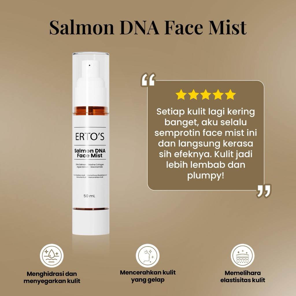 Erto's Salmon DNA Face Mist
