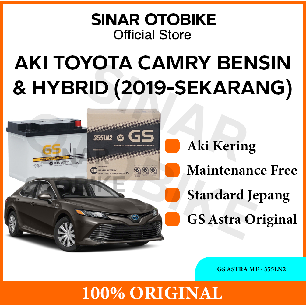 AKI CAMRY HYBRID BENSIN GS ASTRA MF KERING - LN2