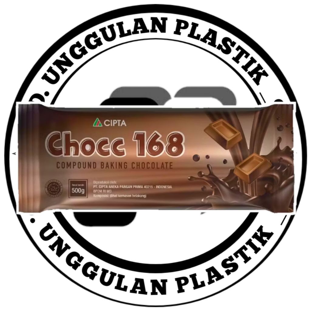 

COKLAT BATANG CHOCC168 500GR / COKELAT COMPOUND / COKLAT PARUT / Coklat batang
