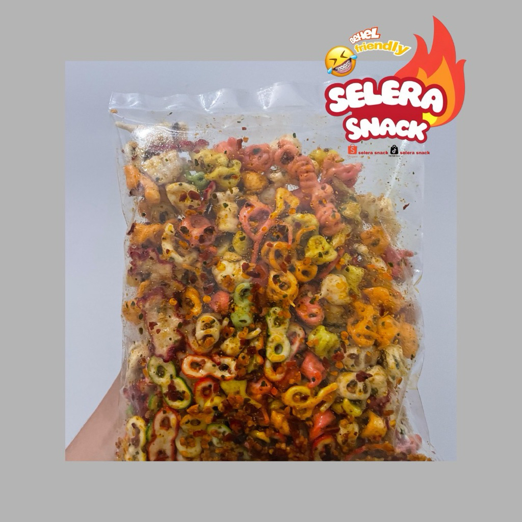 

SEBRING PEDAS DAUN JERUK MIX 3 KERUPUK 250gr