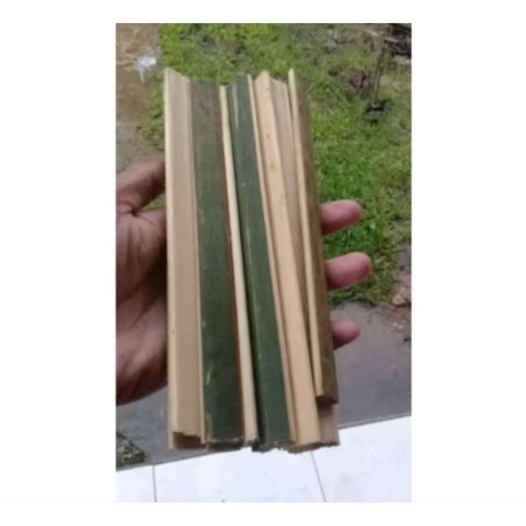 

bambu rautan sudah bersih 25 cm