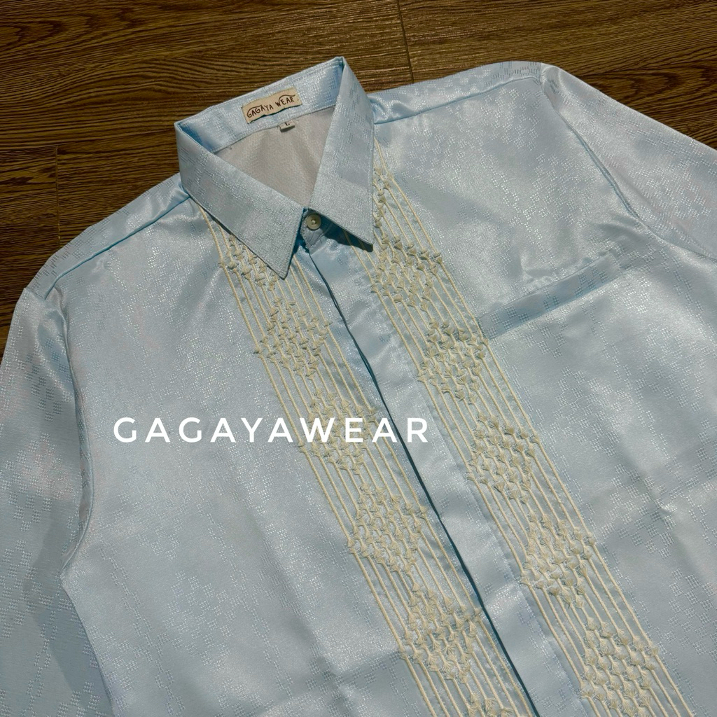 SET COUPLE KEMEJA DAN ROK LILIT TENUN BULU PREMIUM