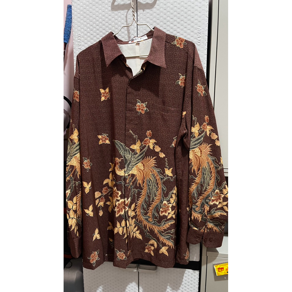 BATIK KERIS PRIA LENGAN PANJANG PRELOVED