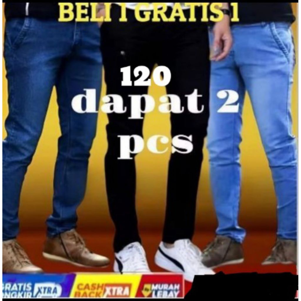 Celana Panjang Pria Distro Celana Jeans Pensil Panjang Pria Dewasa Celana Jeans Stretch Melar Pria