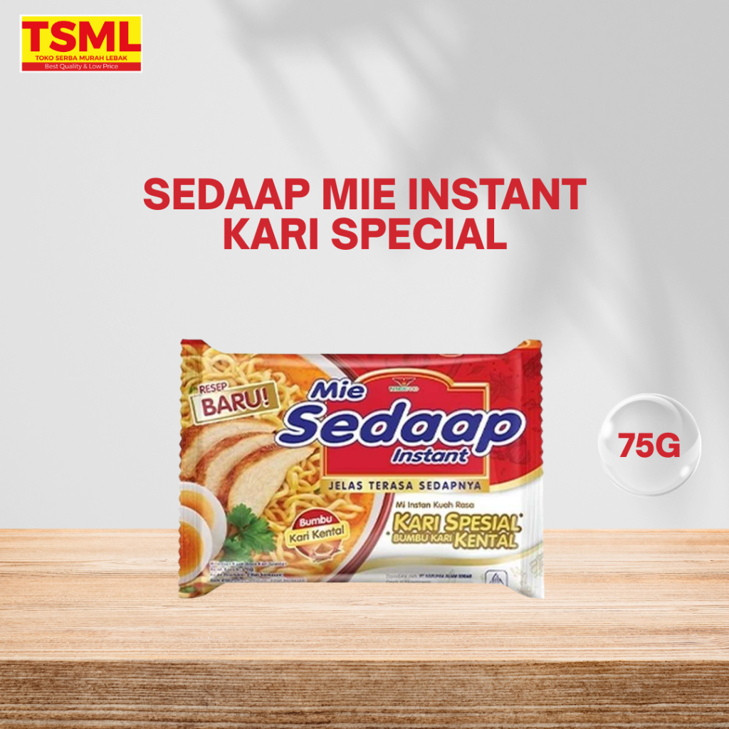 

Sedaap Mie Instant Kari Special 75g
