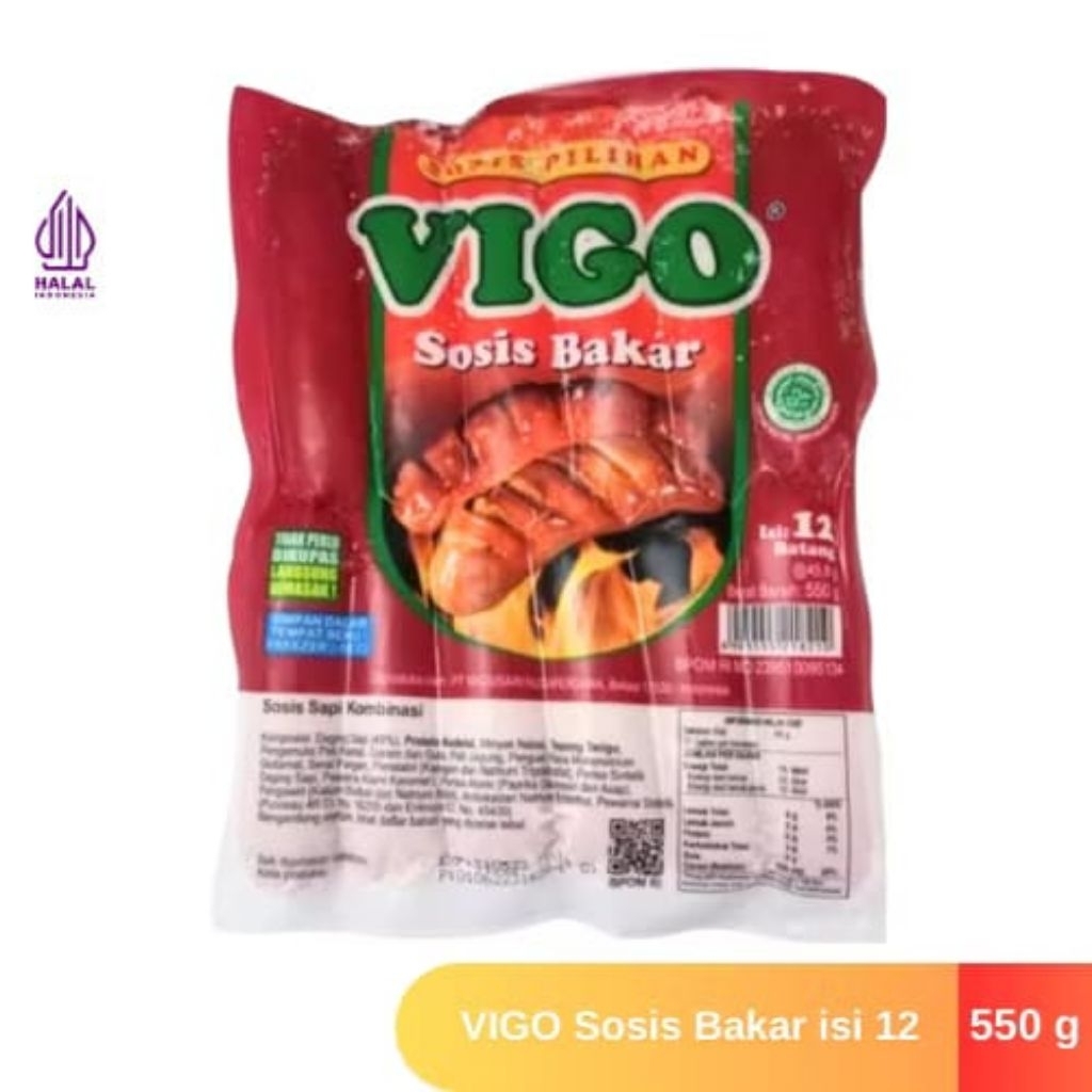 Vigo Sosis Bakar 500gr