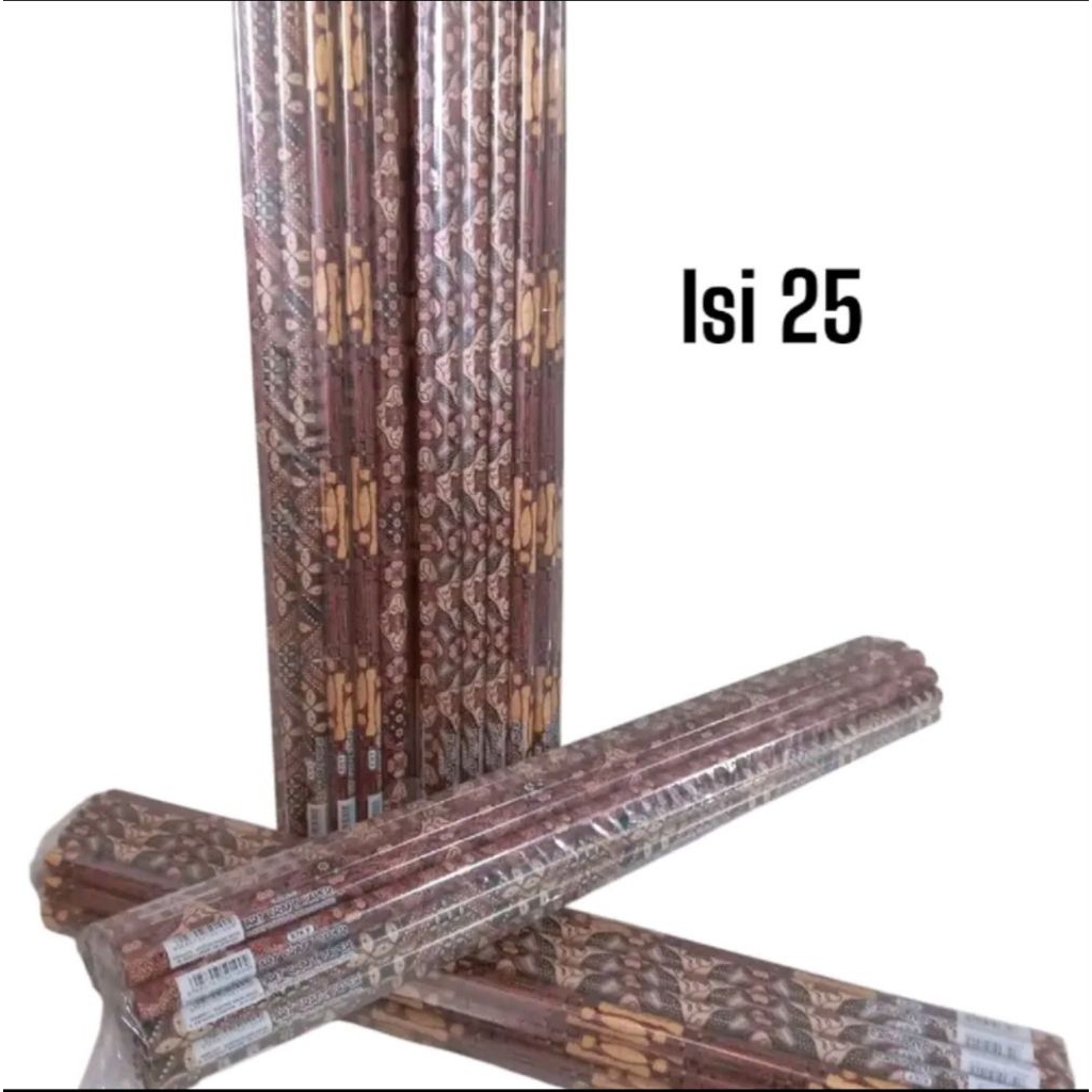 

kertas kado 25 gulung merk kiky dan sidu motif batik