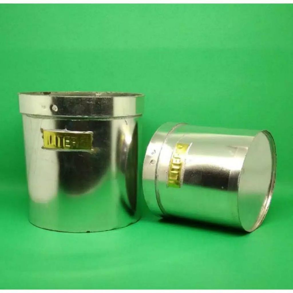 TAKARAN BERAS 1LITER / LITERAN BERAS STAINLESS STEEL