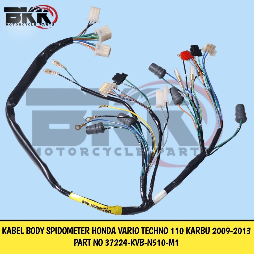 KABEL BODY SPIDOMETER HONDA VARIO TECHNO 110 KARBU 2009-2013