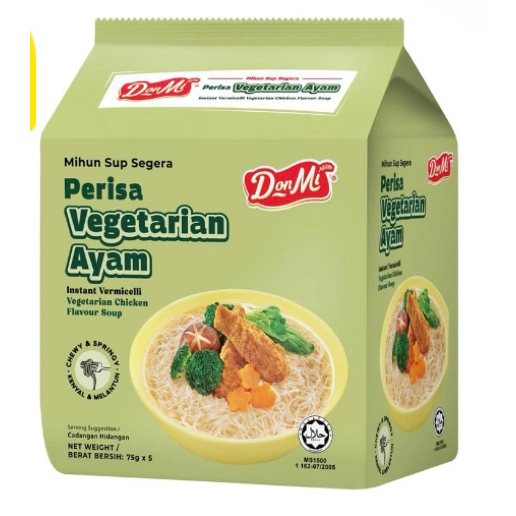 

Donmi Instant Noodle – Vegetarian Ayam / Pad Thai / Pho Vietnam