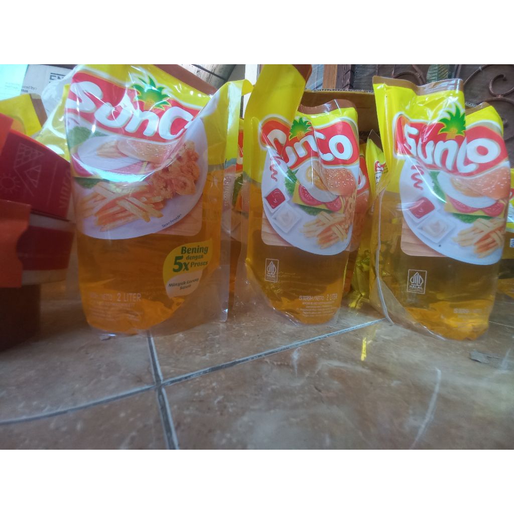 

SUNCO 2 LITER Isi 6 pouch Kartonan (READY STOK LANGSUNG KIRIM)