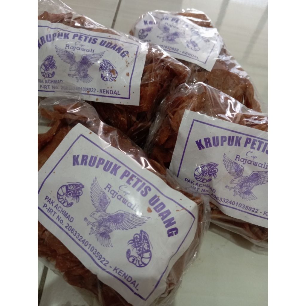 

KERUPUK PETIS UDANG KENDAL RAJAWALI PACK ACHMAD - 5 PCS