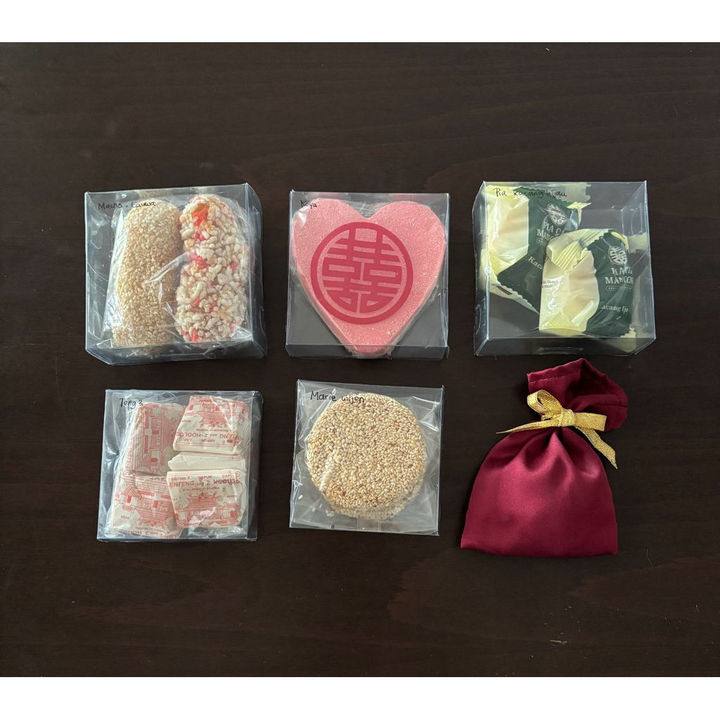 

Kue tingjing / kue sangjit isi 6