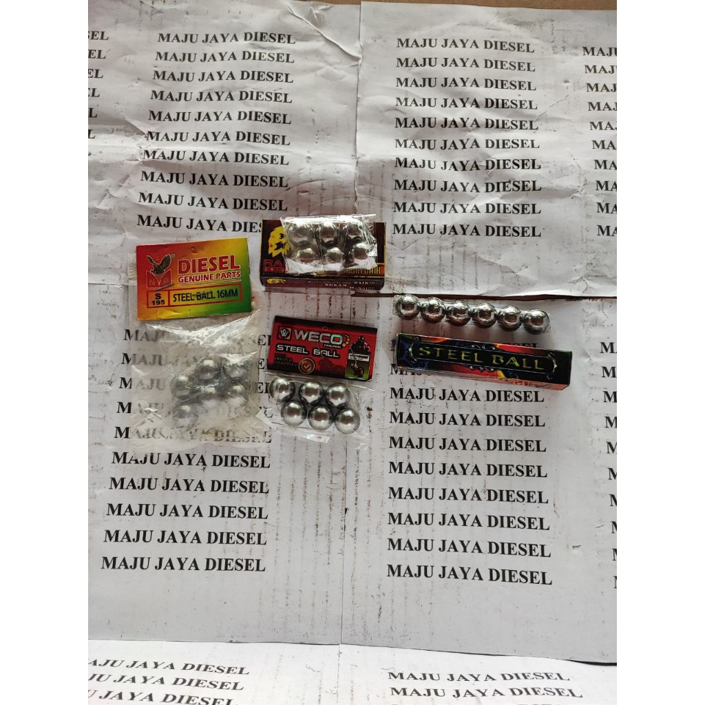 Governor Steel Ball / Governor Ball / Pelor Mesin Diesel S195/1100/1110/1115/1125 (12 - 30 PK/HP) Da