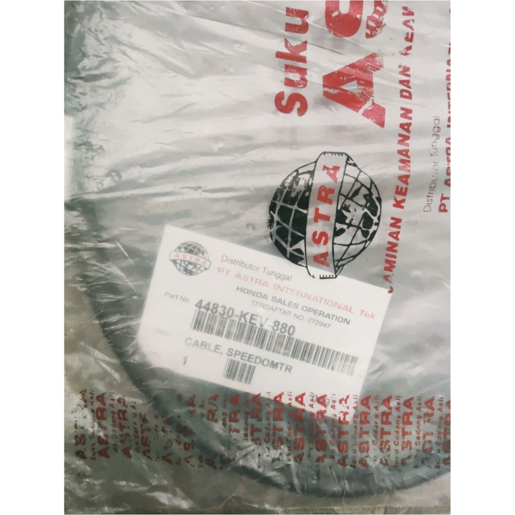Kabel Spedometer Ori Honda Supra Supra S Supra X supra XX