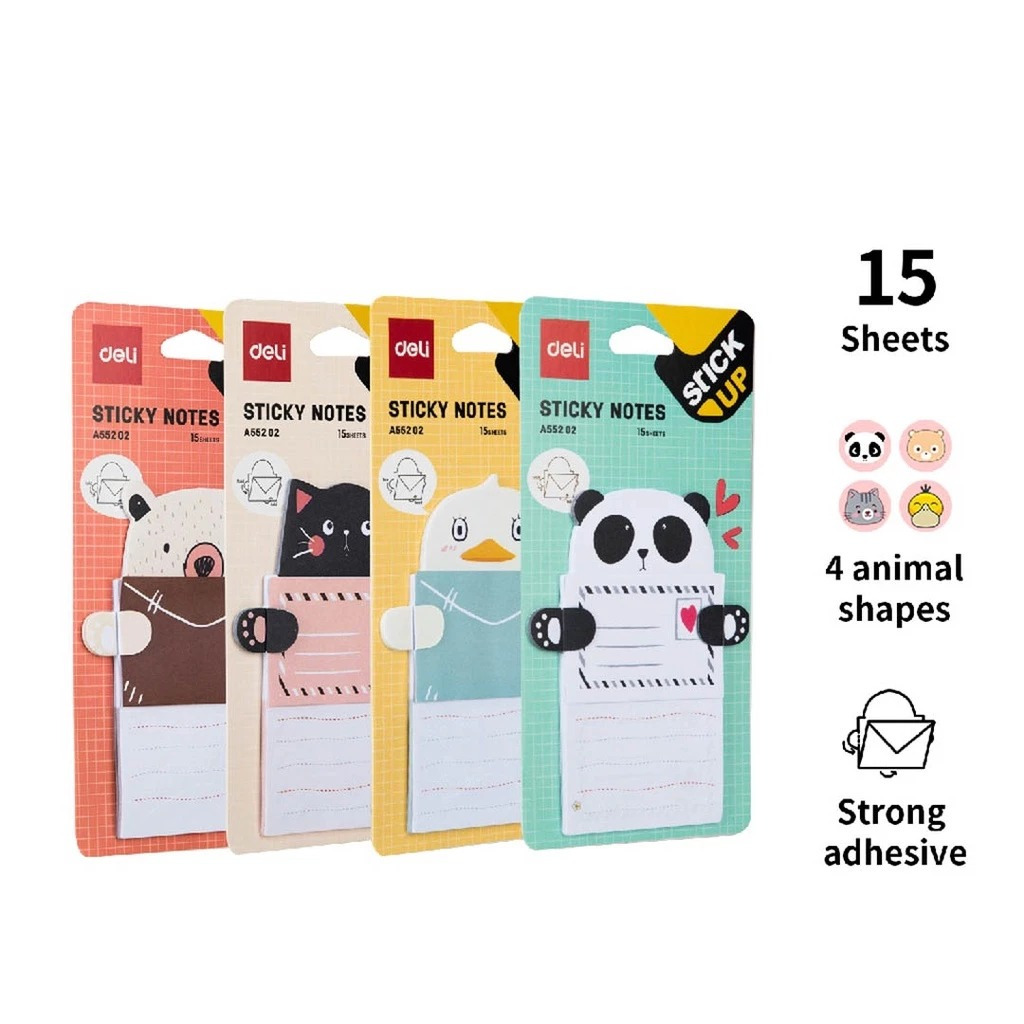 

DELI - NOTES TEMPEL / MEMO / STICKY NOTES FANCY EA55202