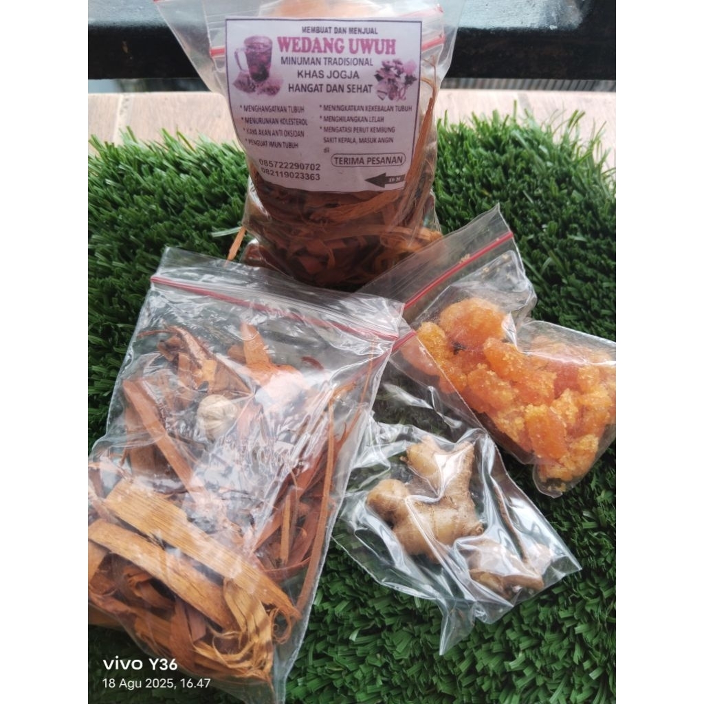 

wedang uwuh komplit khas imogiri