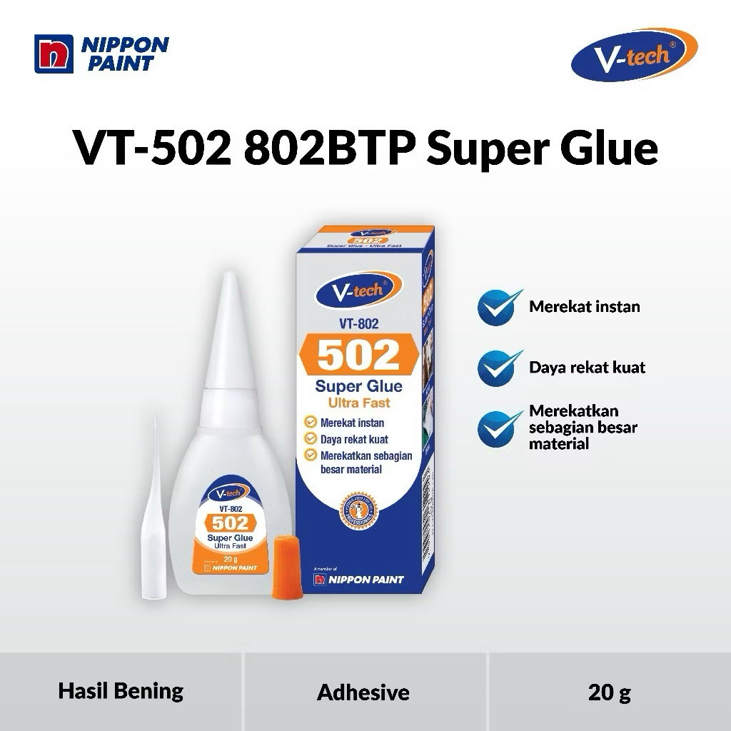 

LEM KOREA VT-802 / VT-802NT 502 Super Glue (Ultra Fast)