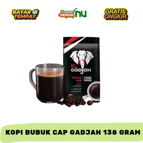 

Bubuk Kopi Cap Gadjah 138gr - Bubuk Kopi