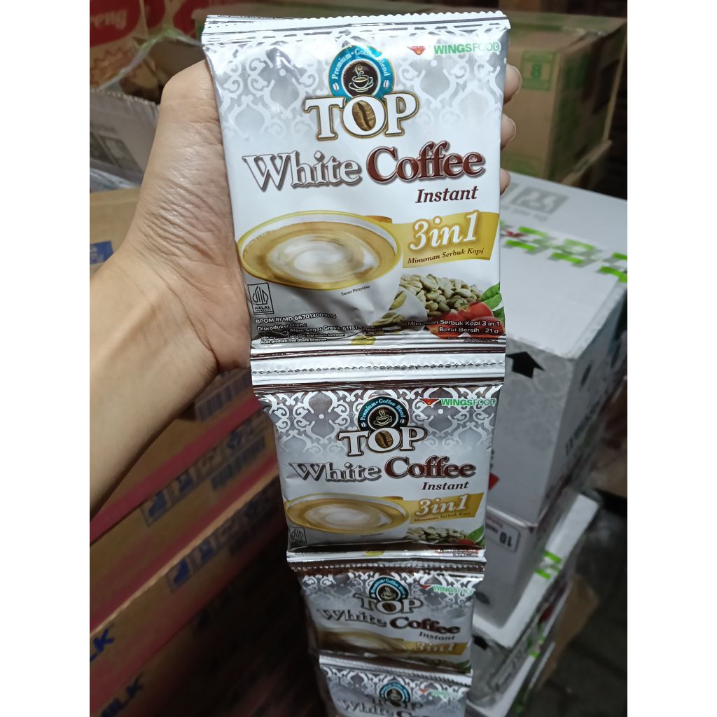 

Top white coffe isi 10renceng