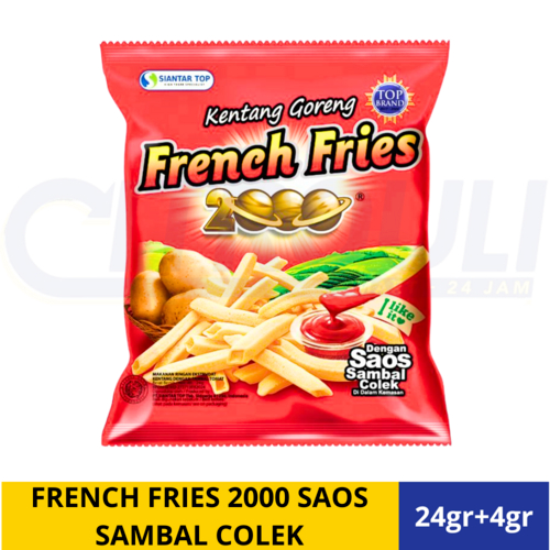 

FRENCH FRIES 2000 SAOS SAMBAL COLEK 24gr+4gr